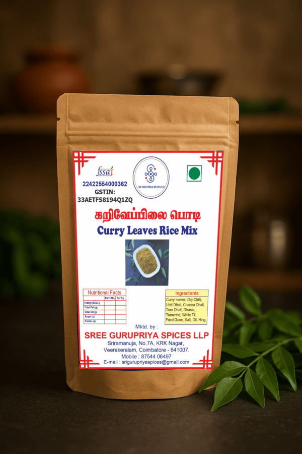 Curry Leaves Rice Mix